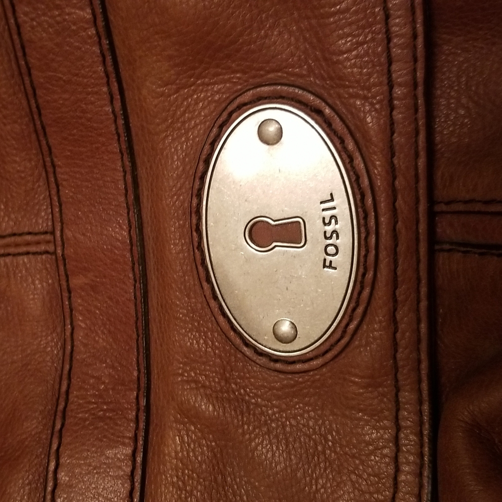 Fossil long live vintage large satchel! SO PRETTY! - Picture 3 of 14